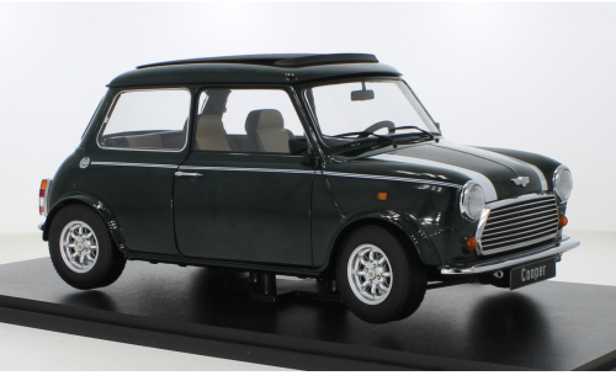 Mini Cooper 1/12 KK Scale green/white diecast model cars