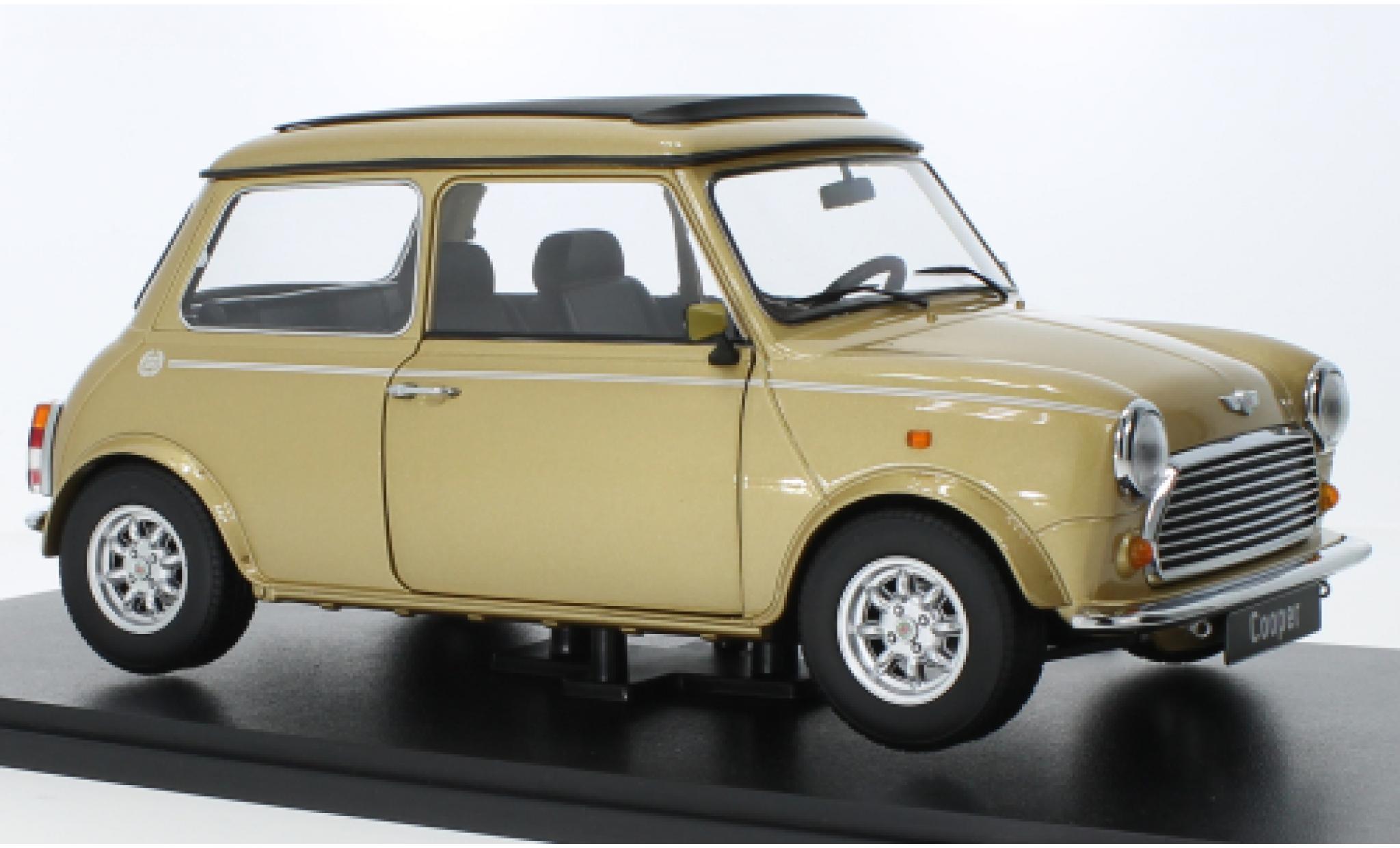 Mini Cooper 1/12 KK Scale metallise beige/black diecast model cars