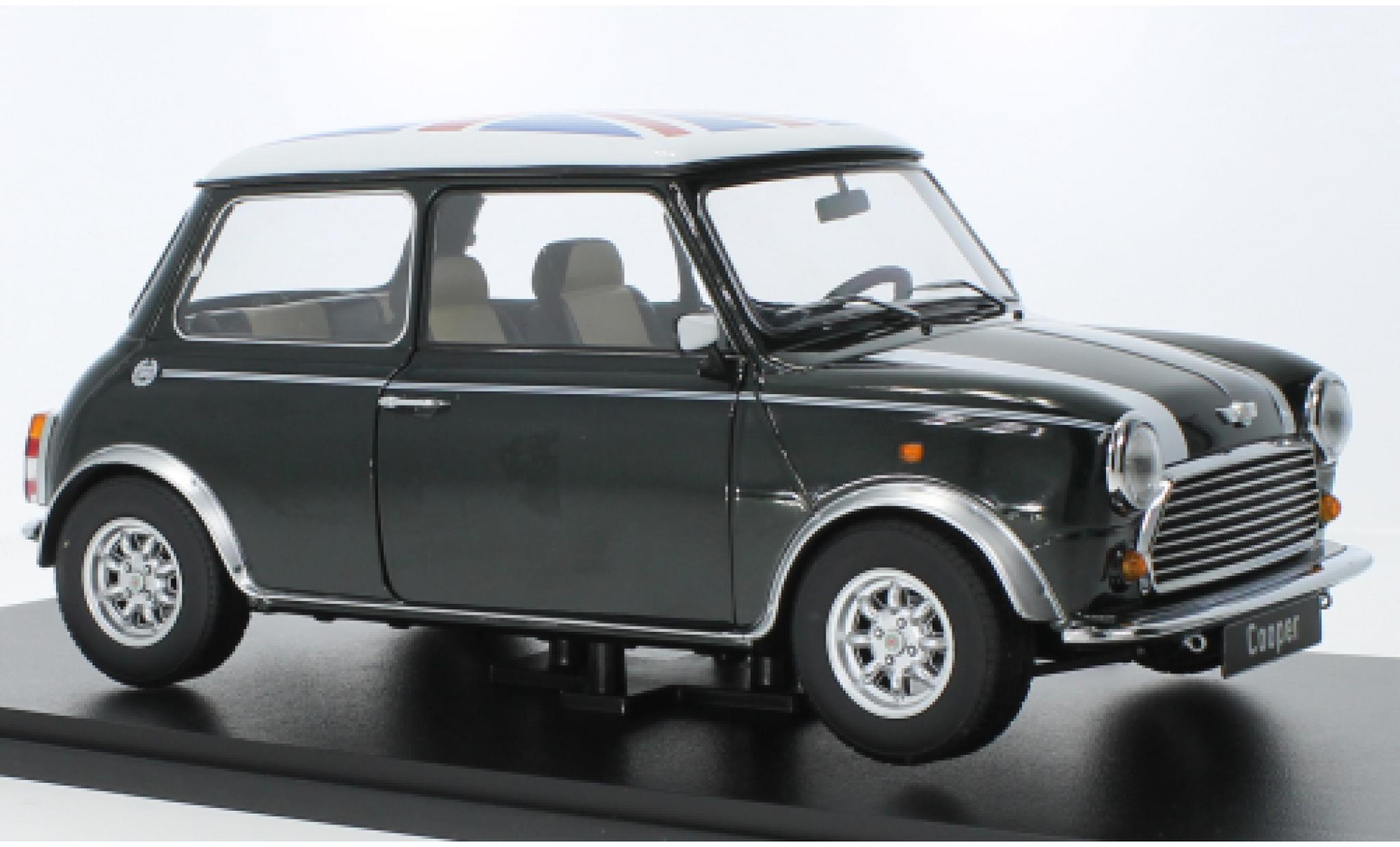 Mini Cooper 1/12 KK Scale metallise green fonc&eacute;/D&eacute;corer diecast model cars