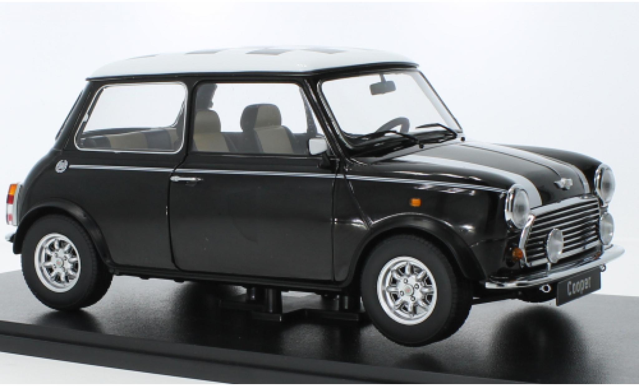 Mini Cooper 1/12 KK Scale black/D&eacute;corer diecast model cars