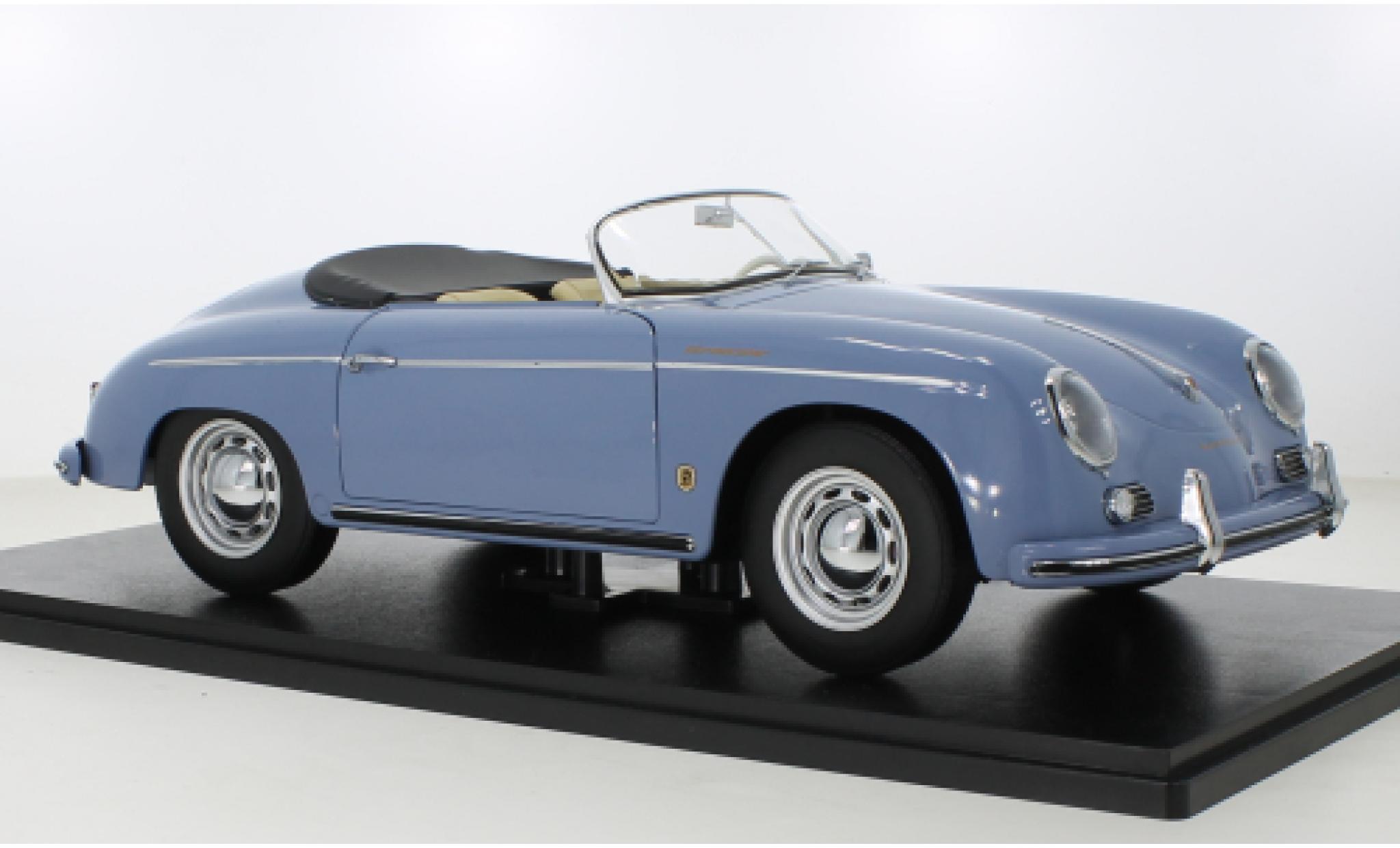 Porsche 356 1/12 KK Scale A Speedster blue 1955 diecast model cars