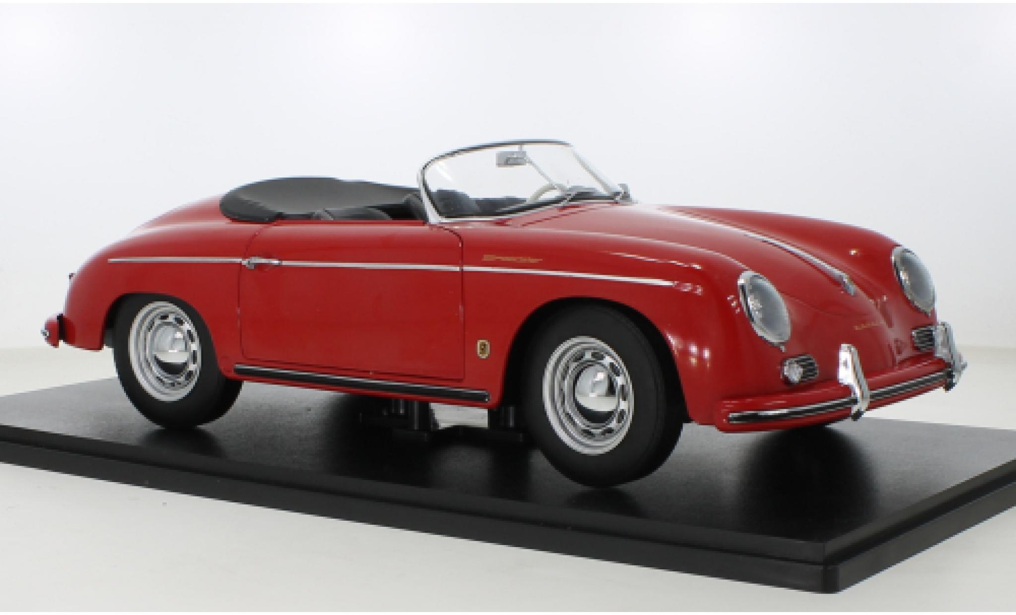 Porsche 356 1/12 KK Scale A Speedster red 1955 diecast model cars