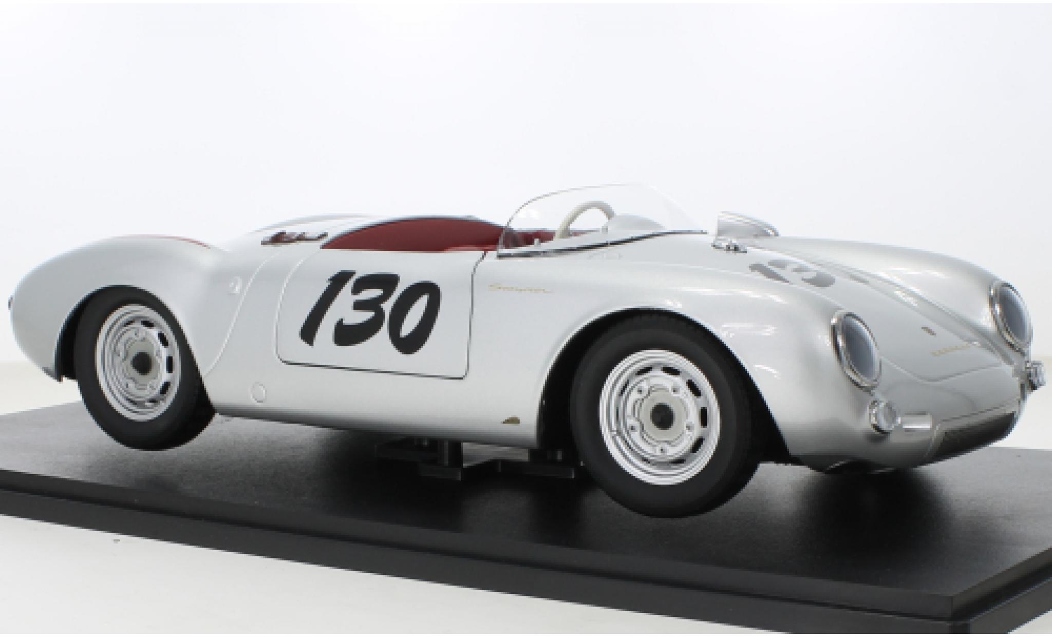Porsche 550 1/12 KK Scale A Spyder metallise grey Little Bastard 1953 diecast model cars