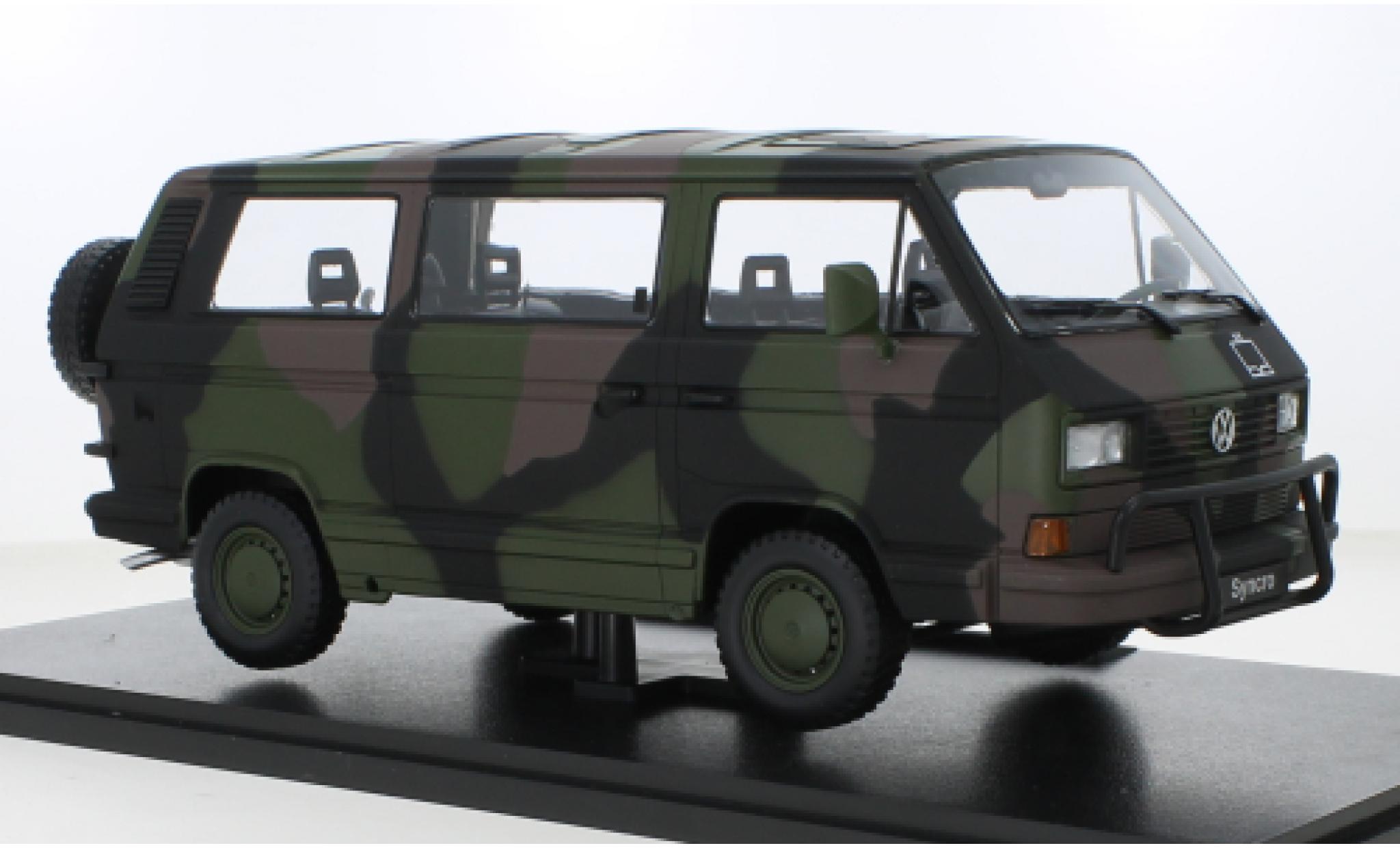 Volkswagen T3 1/18 KK Scale Bus Syncro Bundeswehr 1987 diecast model cars