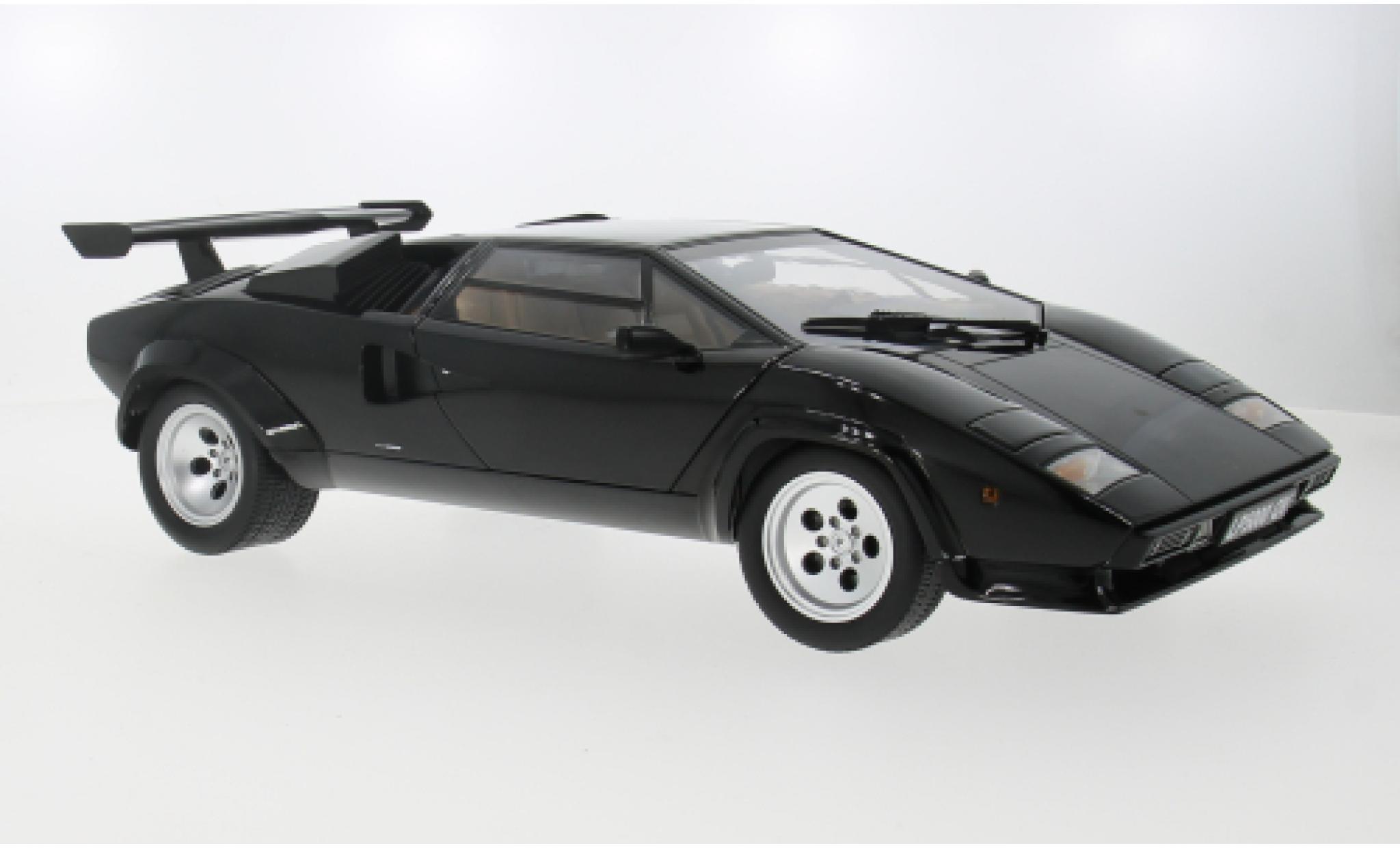 Lamborghini Countach 1/12 KK Scale LP 5000S QV black 1985 1:12 diecast model cars