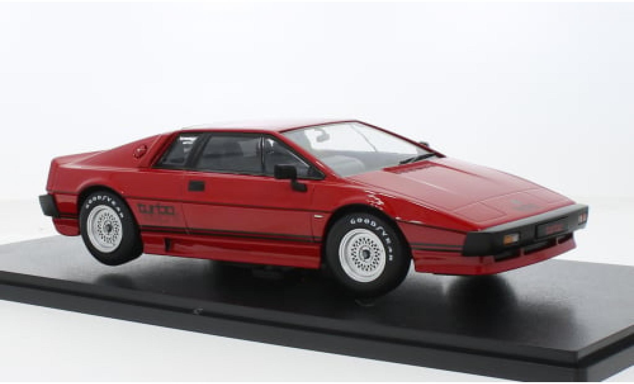 Lotus Esprit 1/18 KK Scale Turbo red RHD 1981 1:18 diecast model cars
