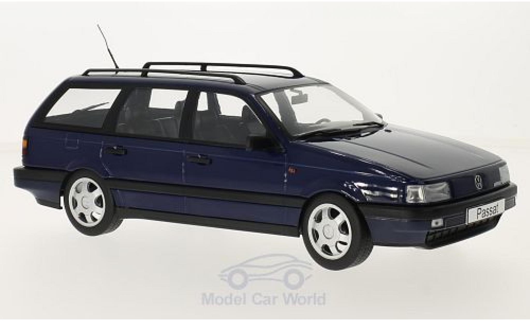 Volkswagen Passat 1/18 KK Scale (B3) Variant blue 1988 diecast model cars