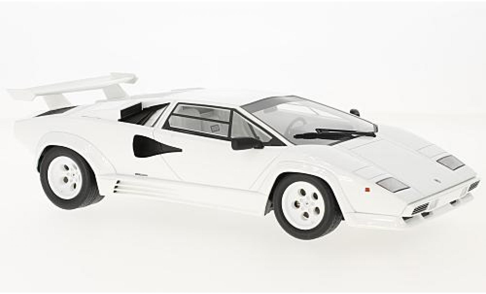 Lamborghini Countach 1/18 GT Spirit LP 5000 QV white diecast model cars