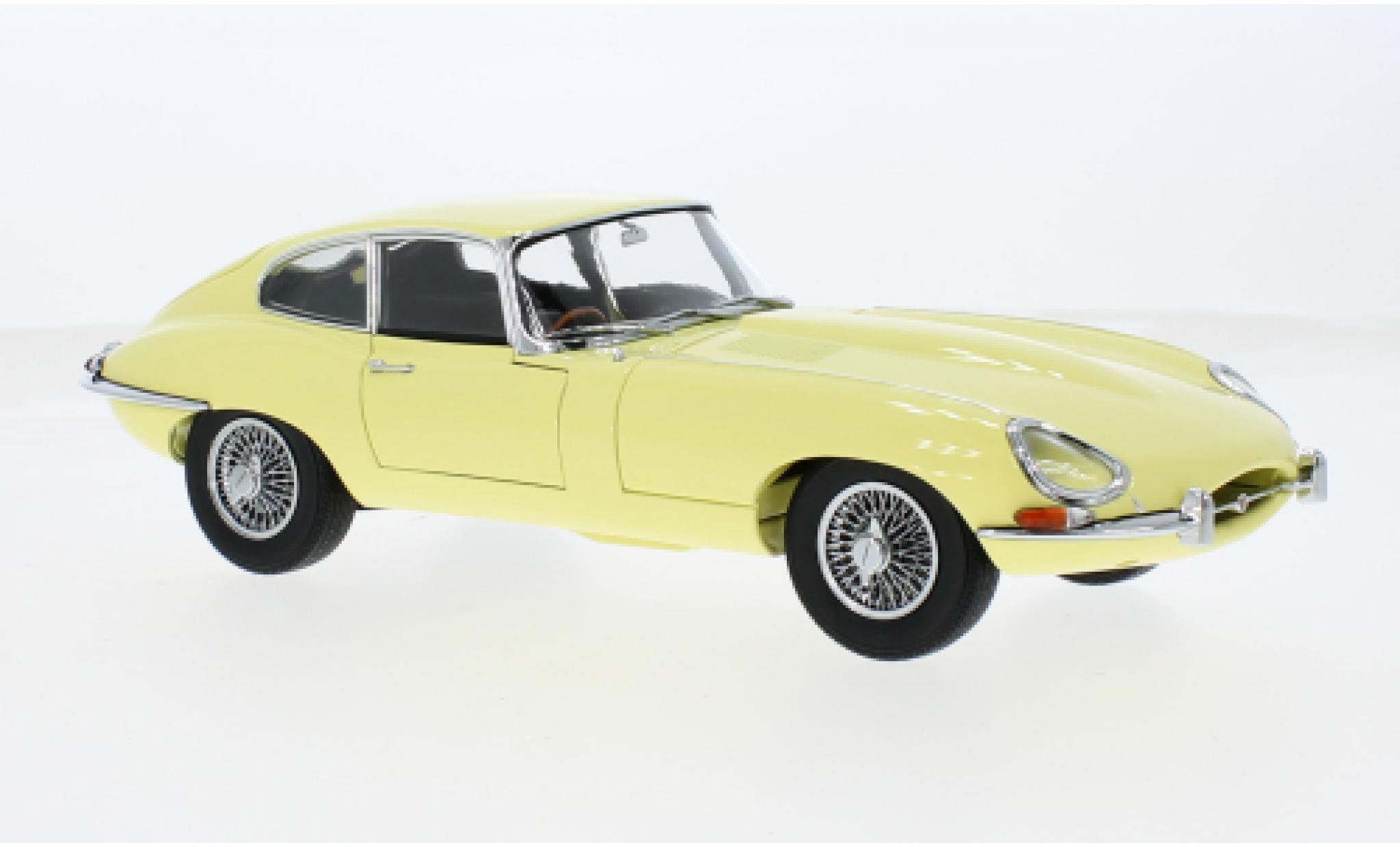 Jaguar E-Type 1/18 Kyosho yellow 1:18 diecast model cars