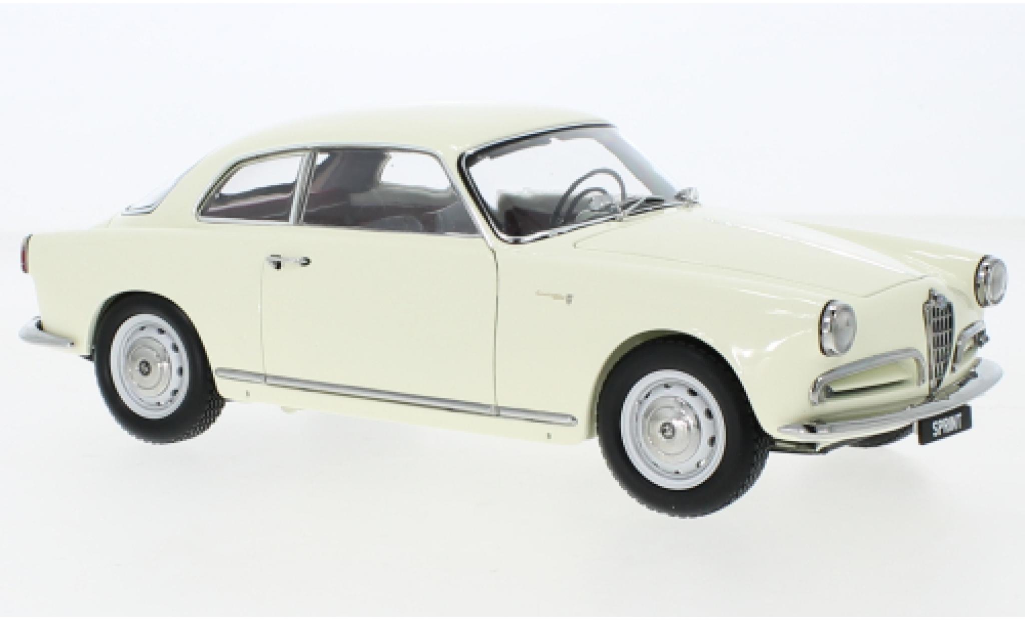 Alfa Romeo Giulietta 1/18 Kyosho Sprint white diecast model cars
