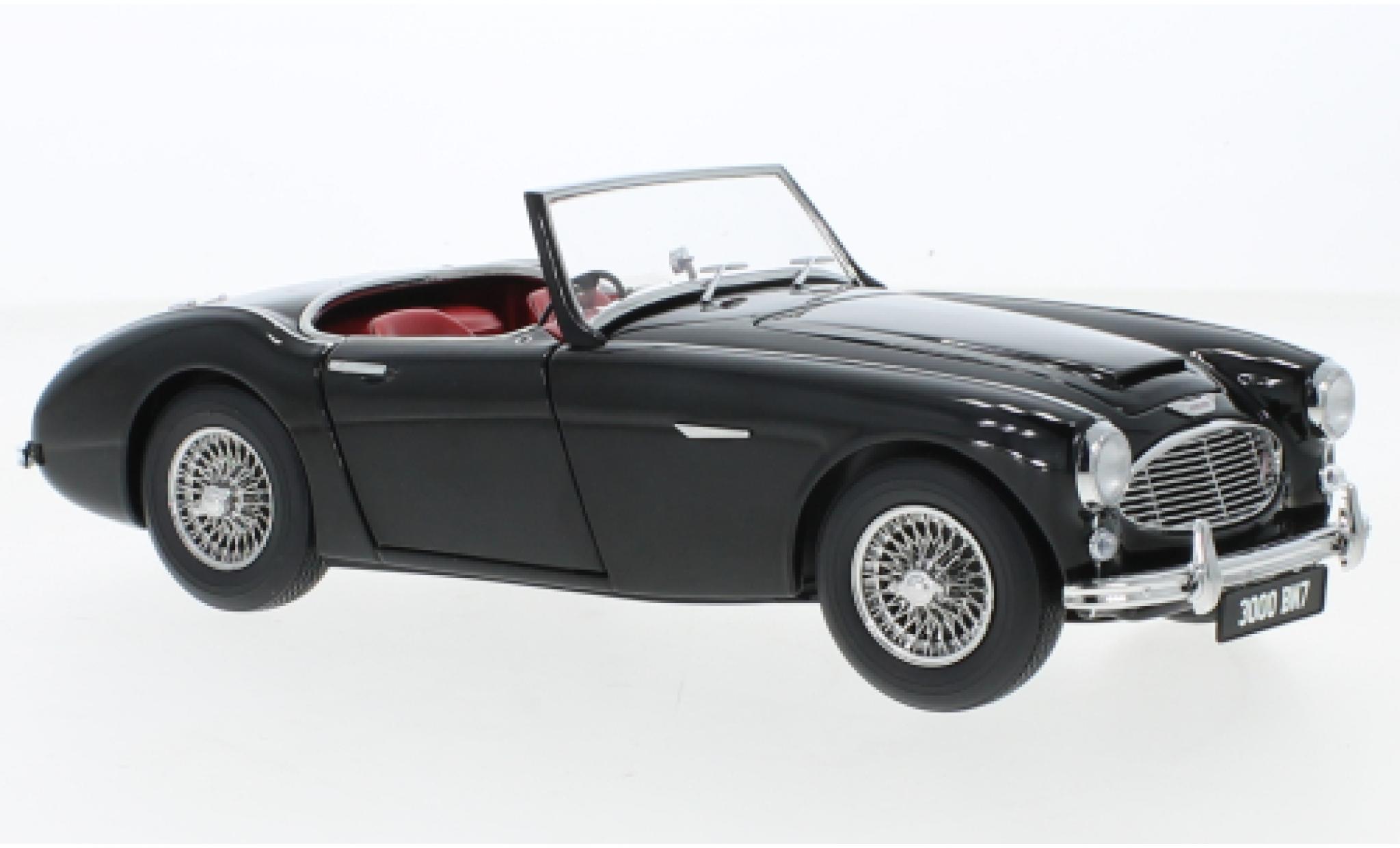 Austin Healey 3000 1/18 Kyosho MK. I (BN7) black diecast model cars