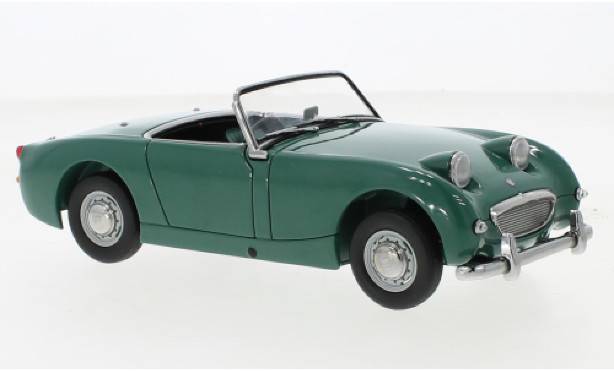 Austin Healey Sprite 1/18 Kyosho green RHD 1958 diecast model cars