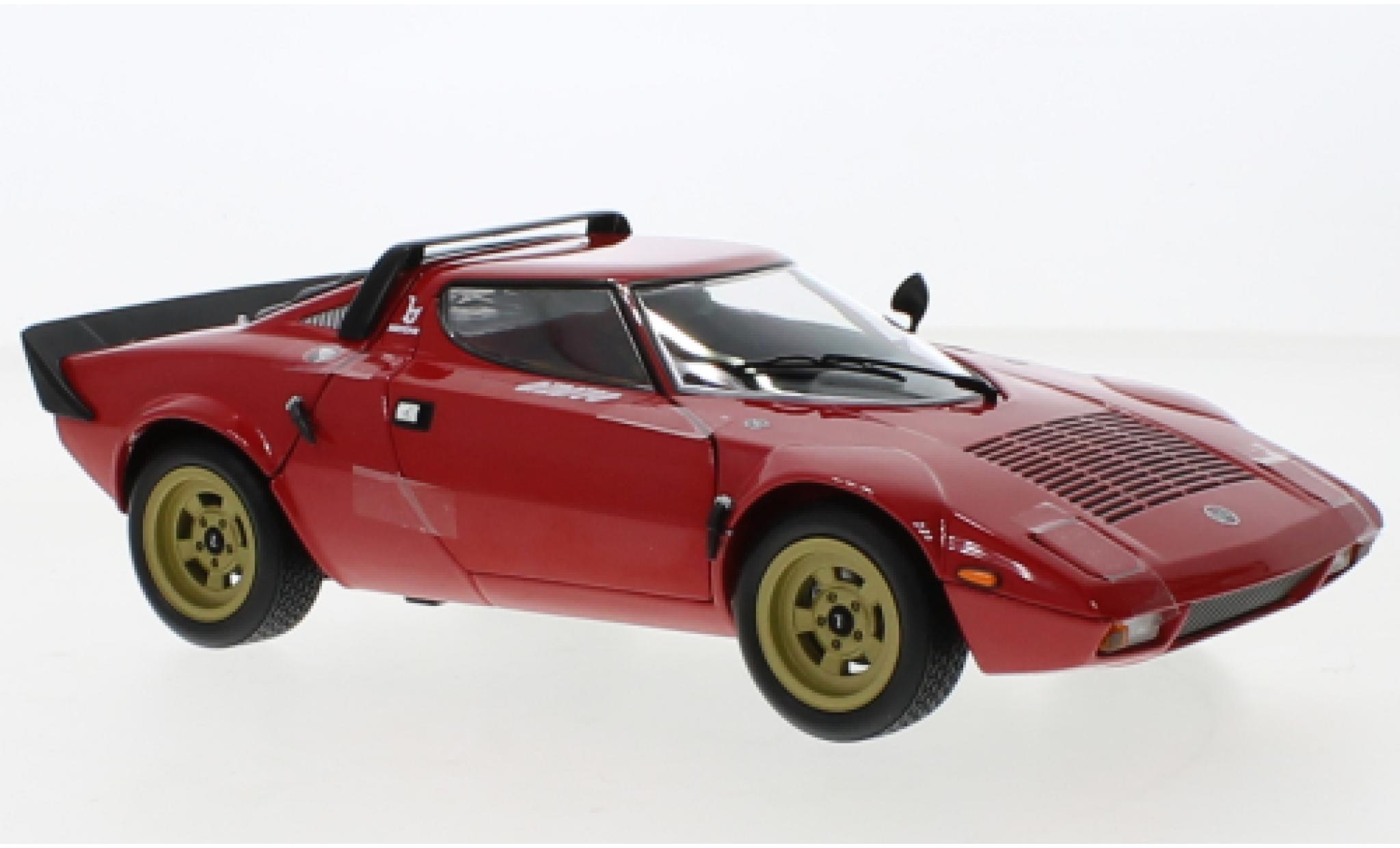 Lancia Stratos 1/18 Kyosho HF red diecast model cars