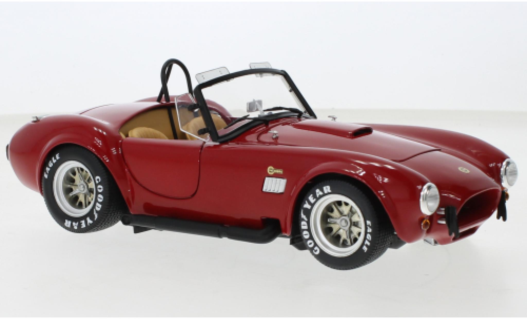 Shelby Cobra 1/18 Kyosho 427 S/C red diecast model cars