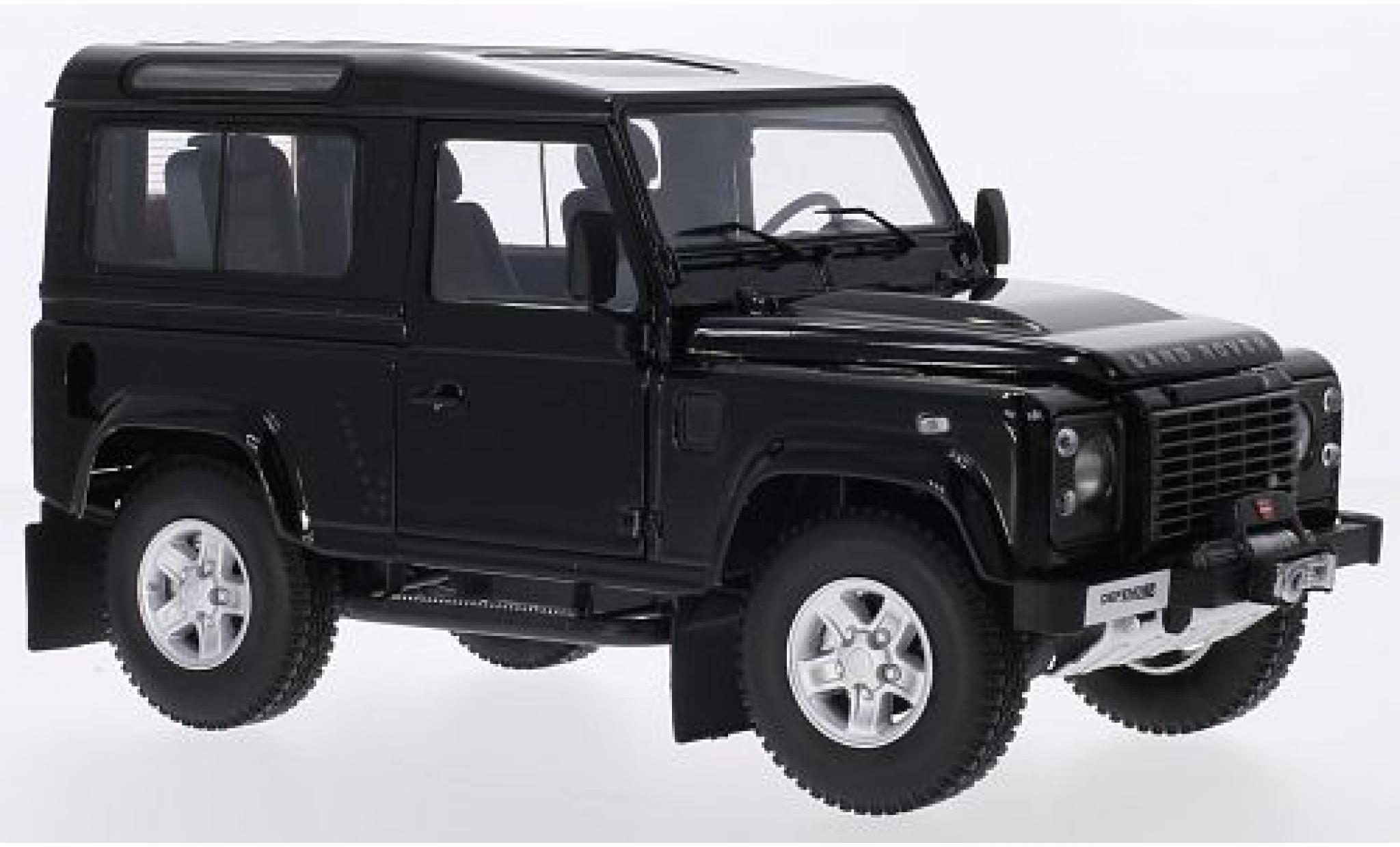 Land Rover Defender 1/18 Kyosho 90 metallic black diecast model cars