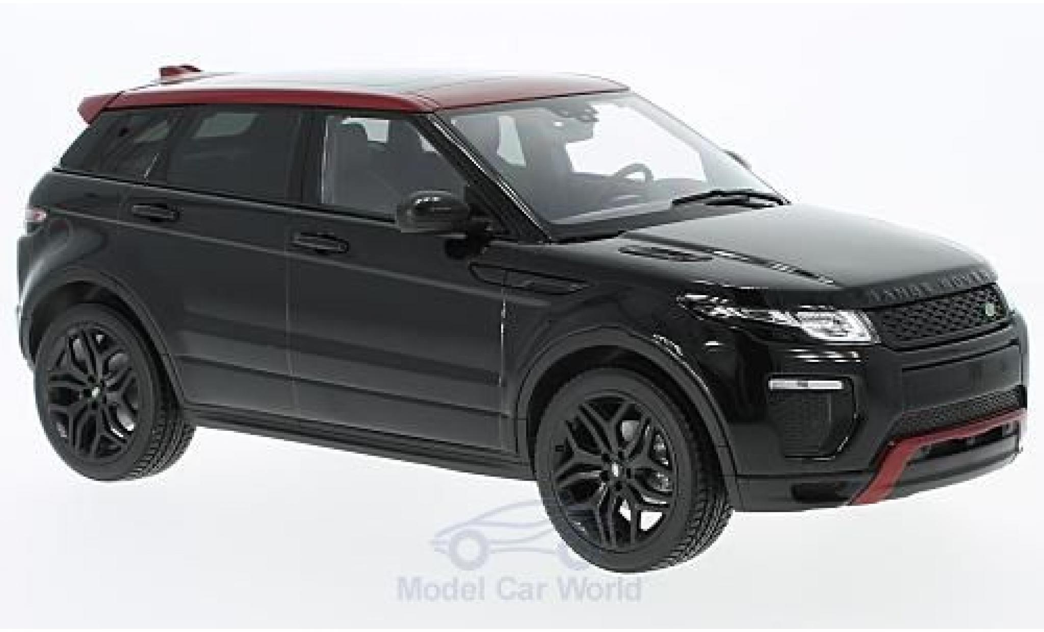 Land Rover Range Rover 1/18 Kyosho Evoque HSE Dynamic Lux black diecast model cars