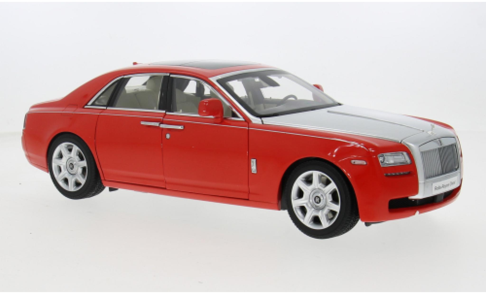 Rolls Royce Ghost 1/18 Kyosho red/silver 2009 1:18 diecast model cars