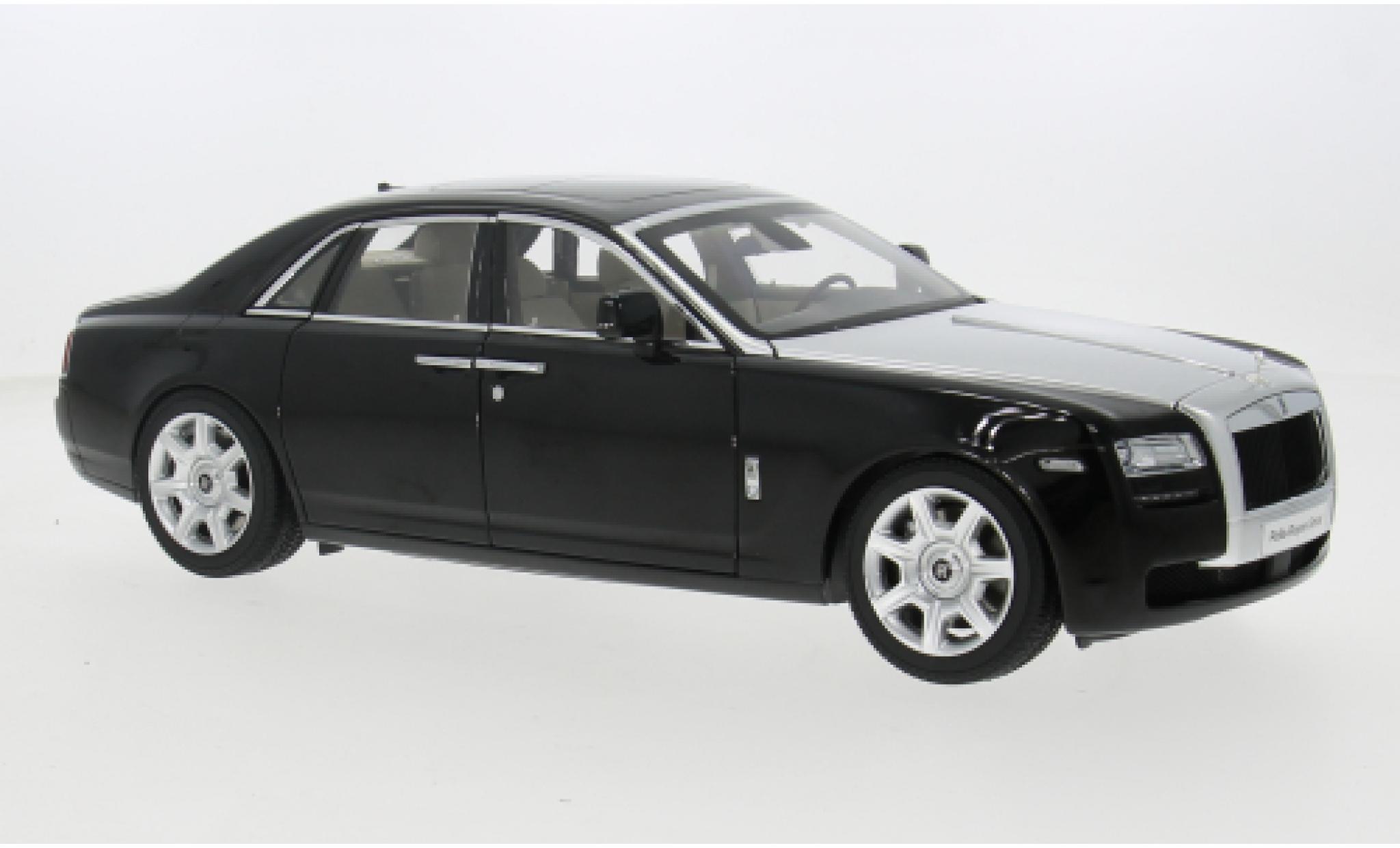 Rolls Royce Ghost 1/18 Kyosho black/silver 2009 1:18 diecast model cars