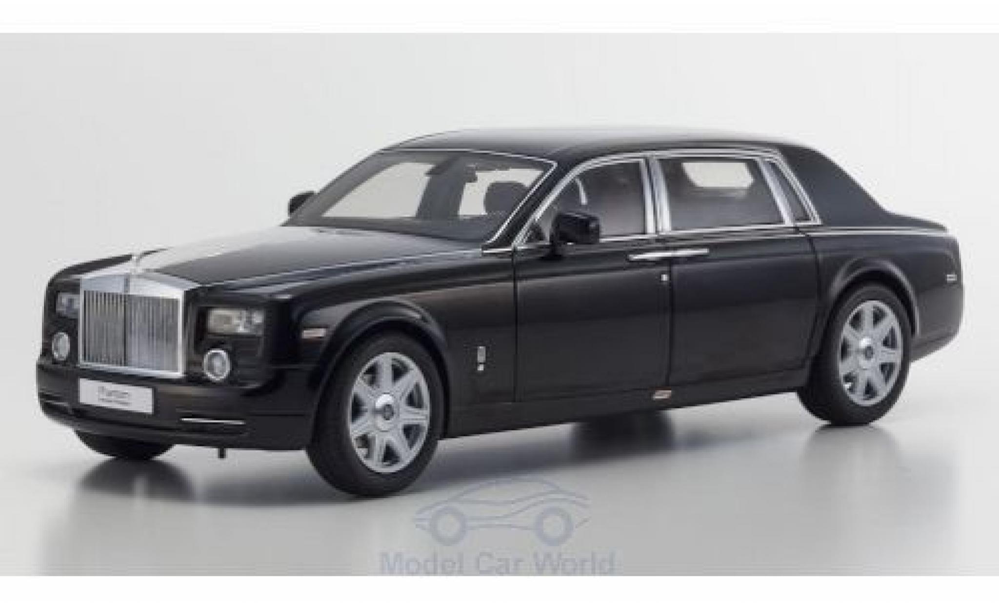 Rolls Royce Phantom 1/18 Kyosho EWB black 2003 diecast model cars