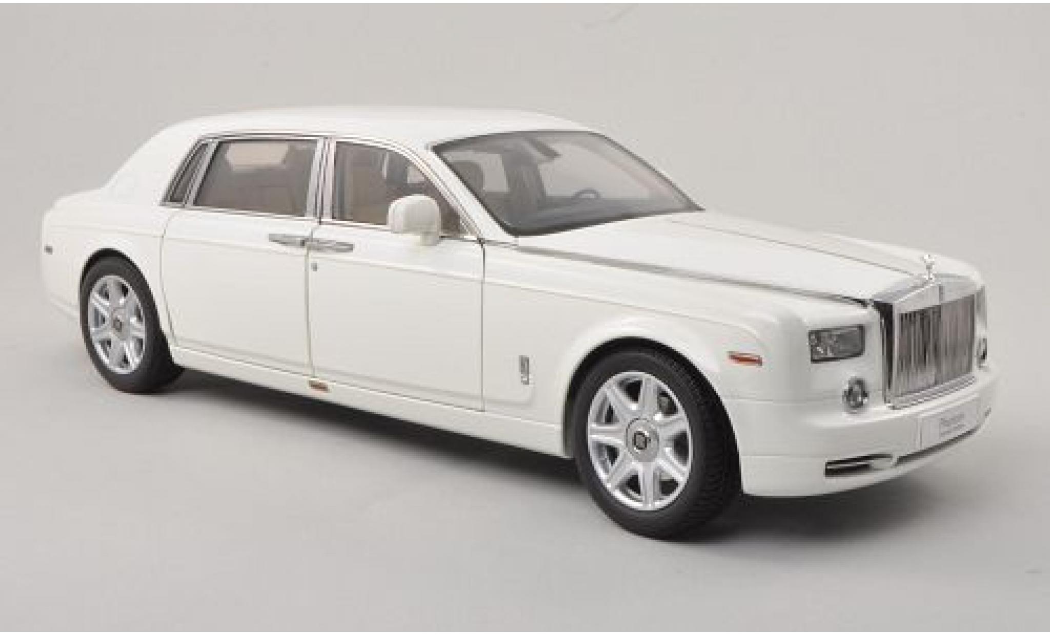 Rolls Royce Phantom 1/18 Kyosho EWB white 1:18 diecast model cars