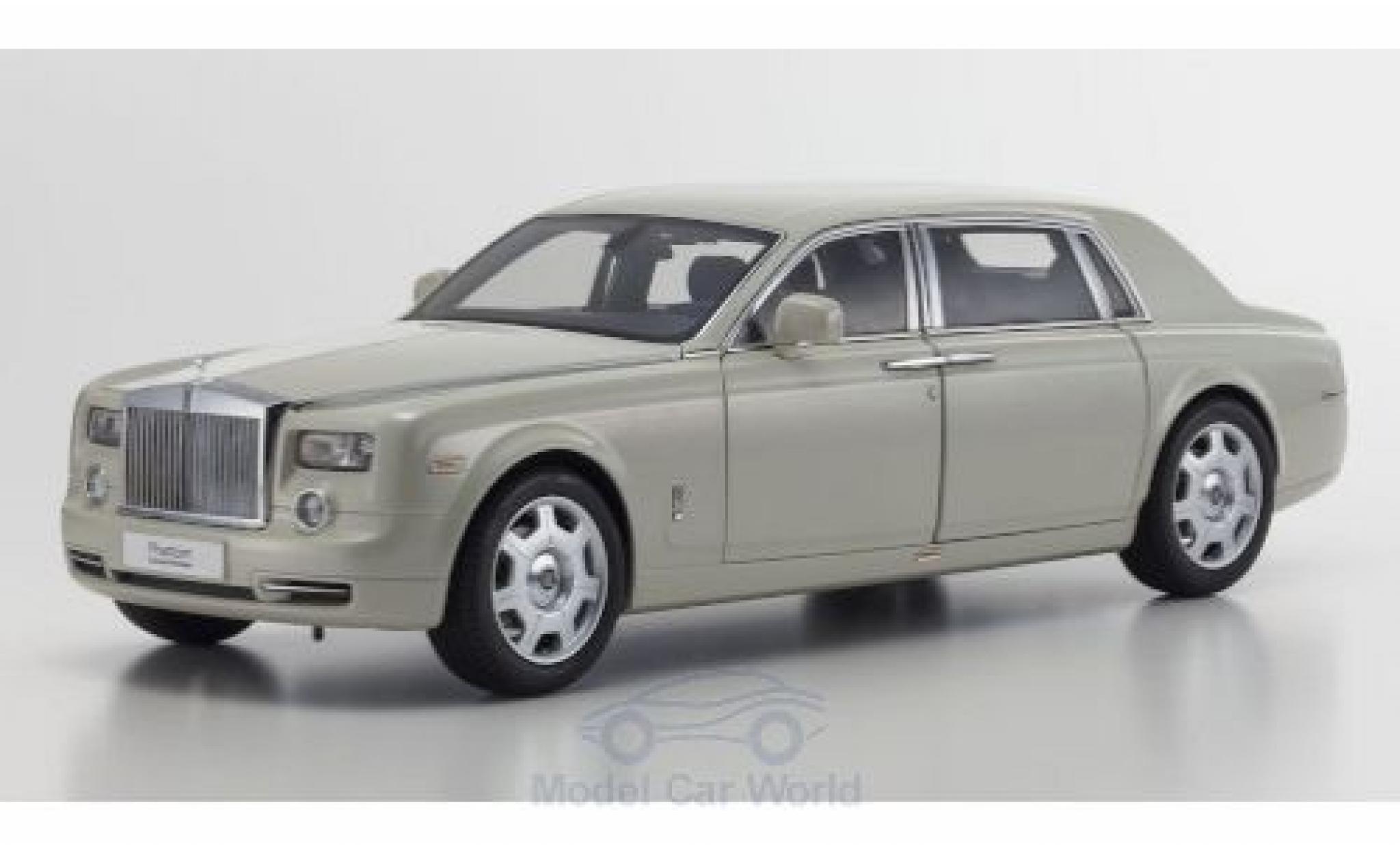 Rolls Royce Phantom 1/18 Kyosho EWB white 2003 diecast model cars
