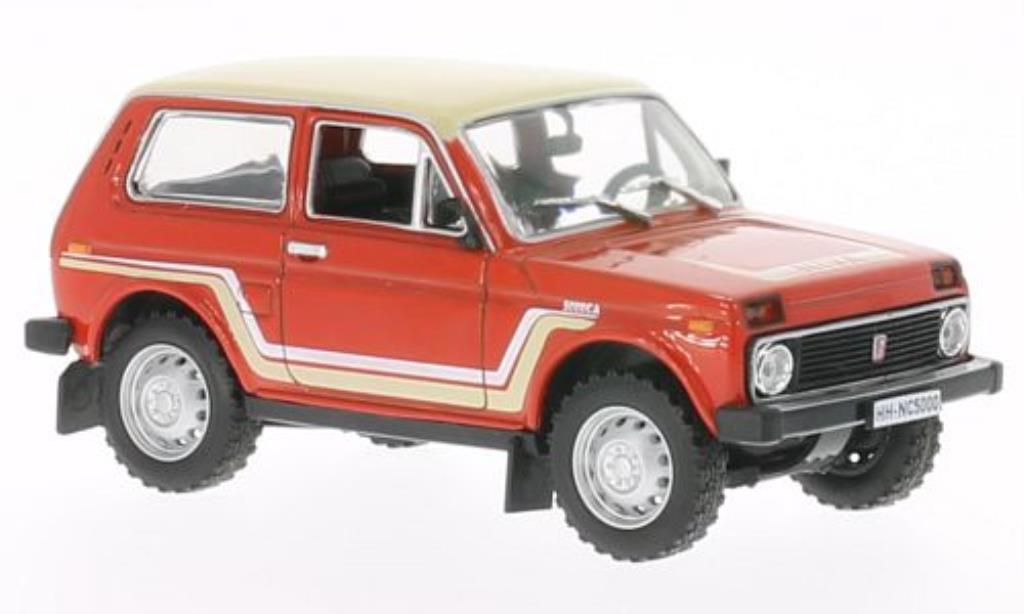 Lada Niva 1/43 WhiteBox California red/beige 1981 diecast model cars