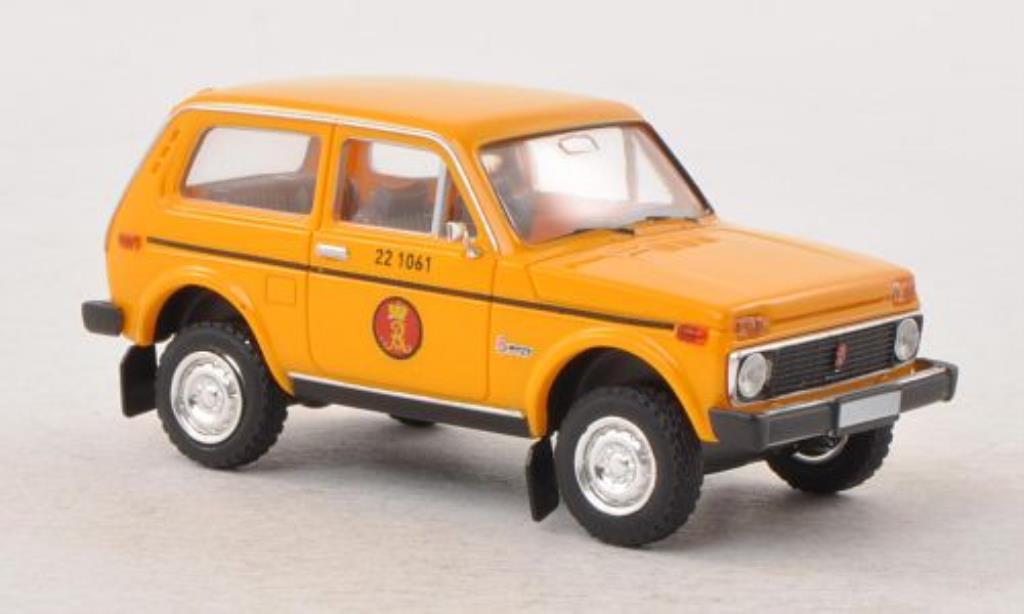 Lada Niva 1/87 Brekina Danische Post (DK) diecast model cars