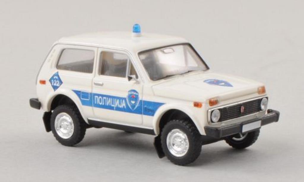 Lada Niva 1/87 Brekina Police Bosnien (BIH) diecast model cars