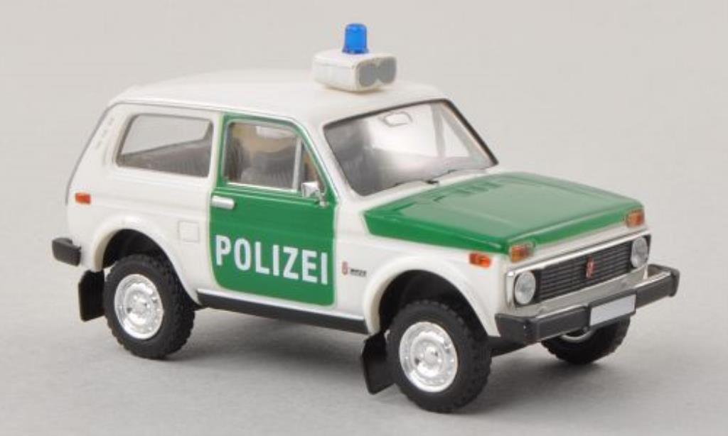 Lada Niva 1/87 Brekina Police diecast model cars