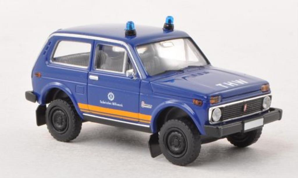 Lada Niva 1/87 Brekina THW diecast model cars