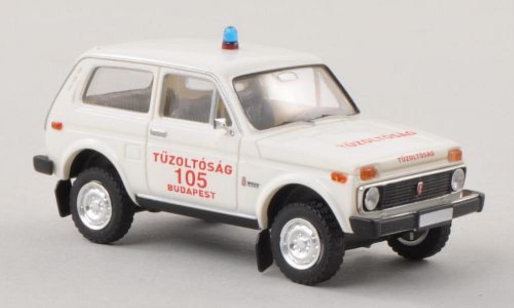 Lada Niva 1/87 Brekina Tuzolt?sssg Budapest Fire brigade (HUN) diecast model cars