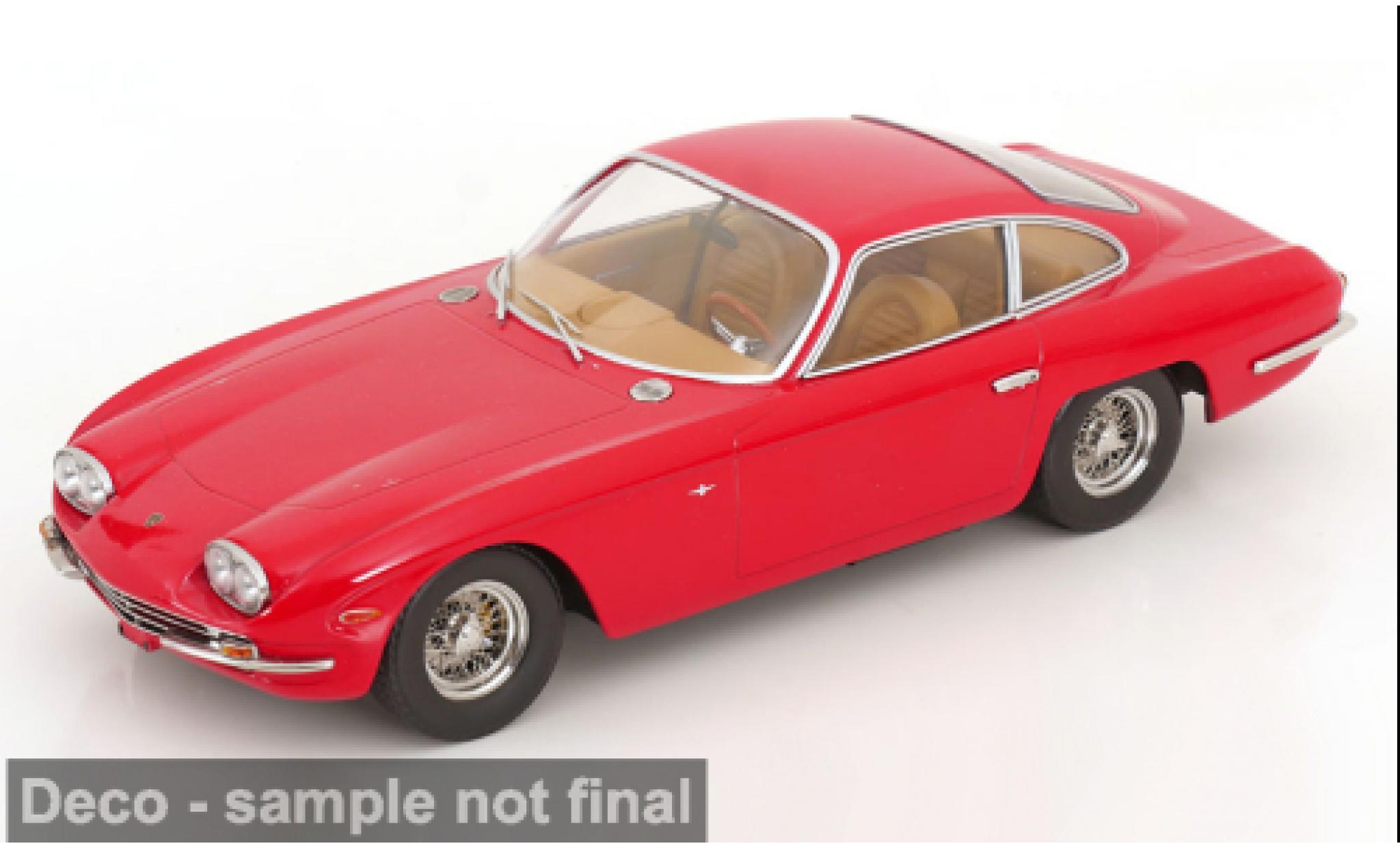 Lamborghini 400 GT 1/18 KK Scale 2+2 red 1966 1:18 diecast model cars