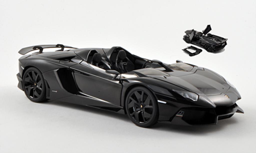 Lamborghini Aventador J 1/18 Autoart J black 2012 diecast model cars