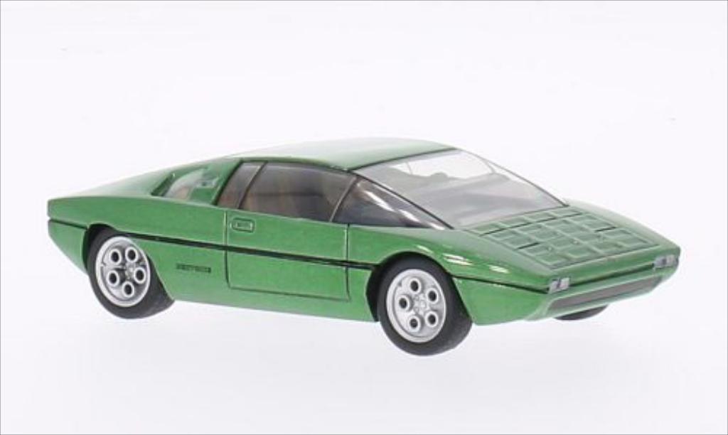 Lamborghini Bravo 1/43 WhiteBox metallic grun 1974 diecast model cars