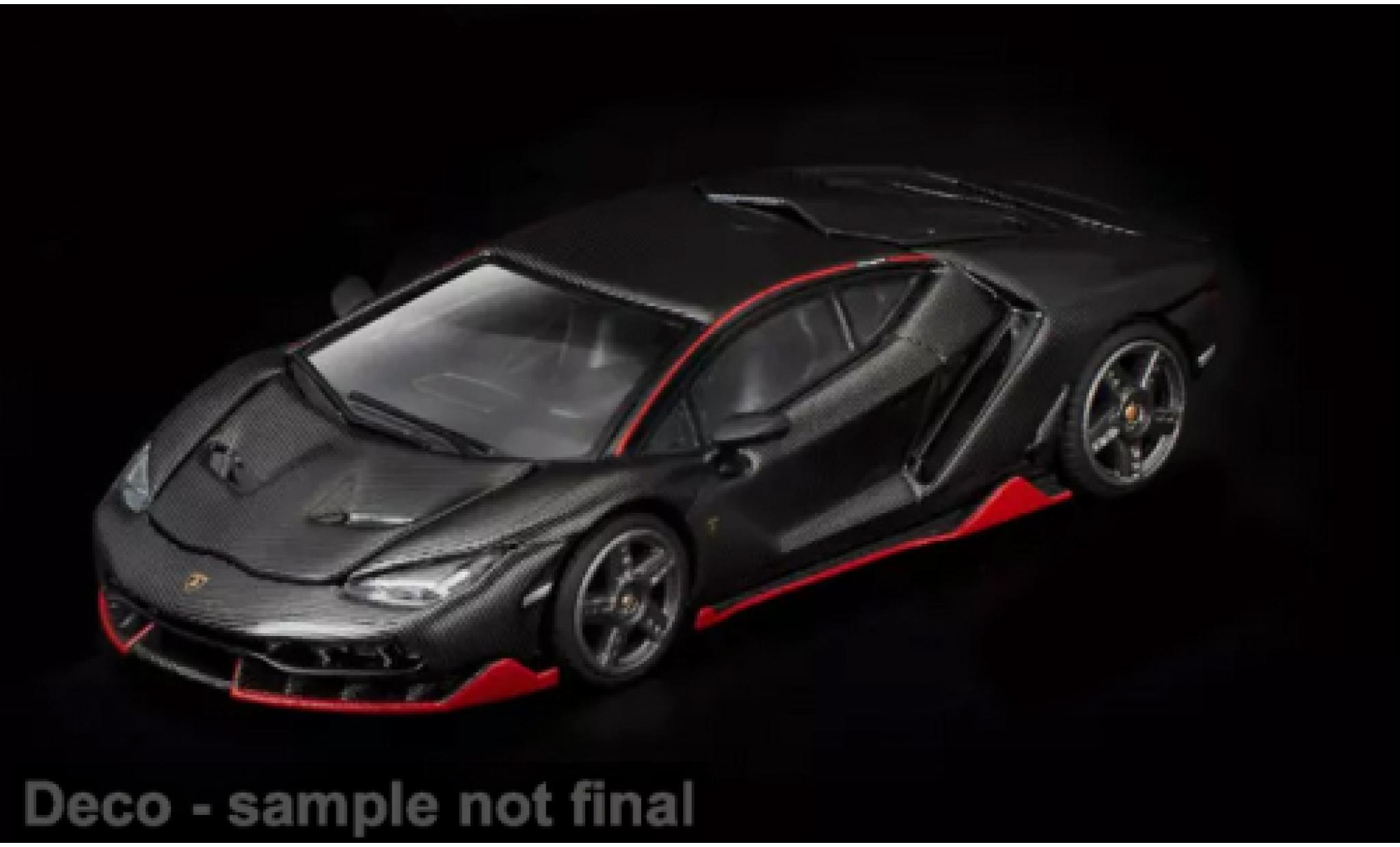 Lamborghini Centenario 1/64 Pop Race carbon/red 1:64 diecast model cars