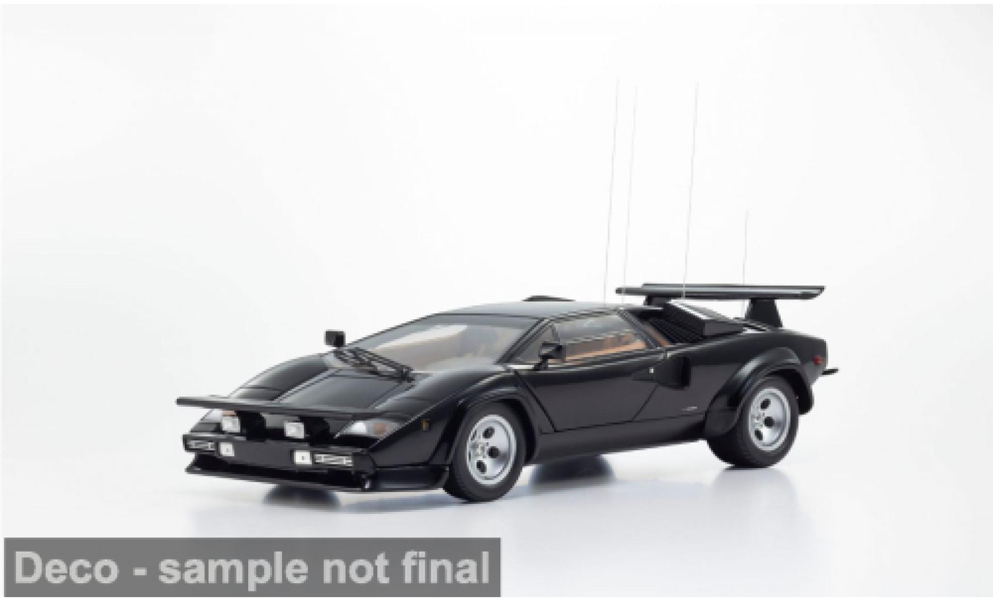 Lamborghini Countach 1/18 Kyosho LP 400 S black 1:18 diecast model cars
