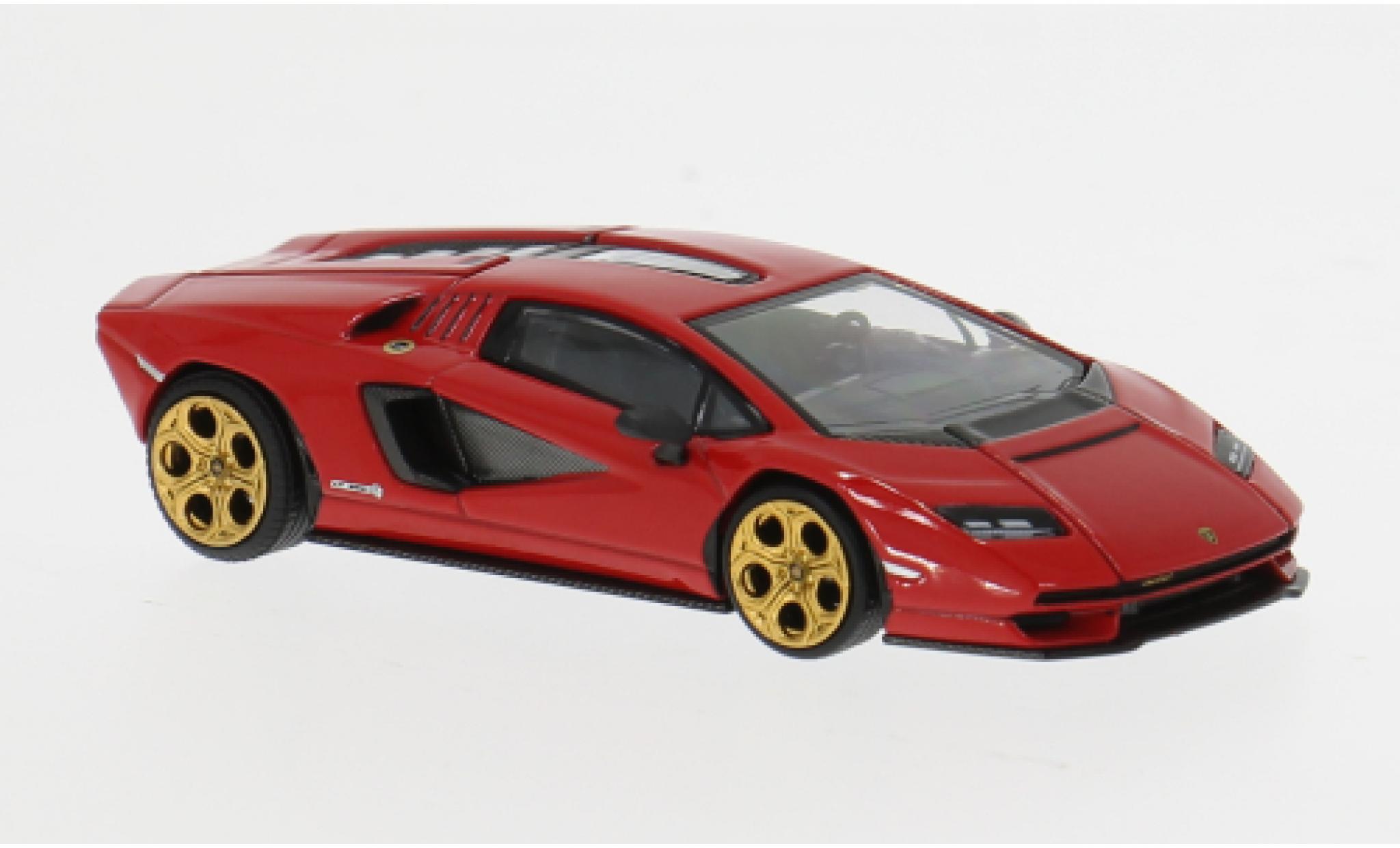 Lamborghini Countach 1/64 Pop Race LPI 800 red 1:64 diecast model cars