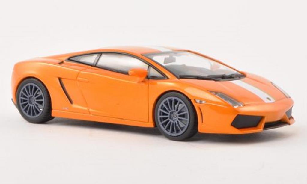 Lamborghini Gallardo 1/43 Minichamps LP 550-2 Valentino Balboni orange 2009 diecast model cars