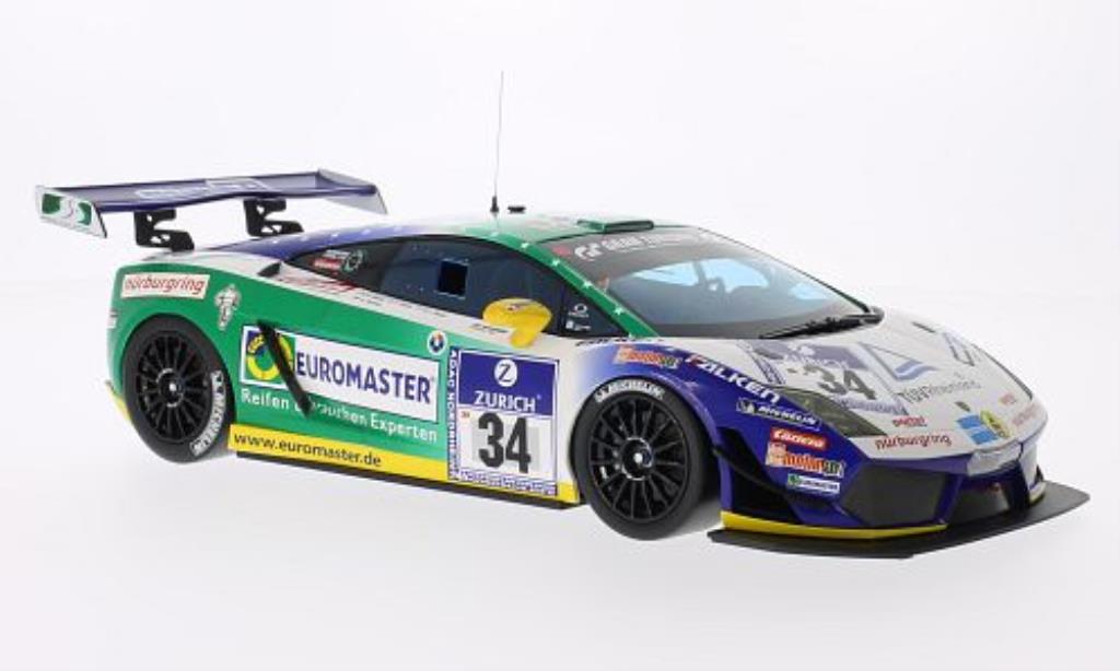 Lamborghini Gallardo 1/18 Minichamps LP 600+ GT3 No.34 Reiter Engineering 24h Nurburgring 2011 diecast model cars