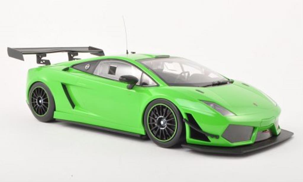 Lamborghini Gallardo 1/18 Minichamps LP 600+ Street grun 2011 diecast model cars