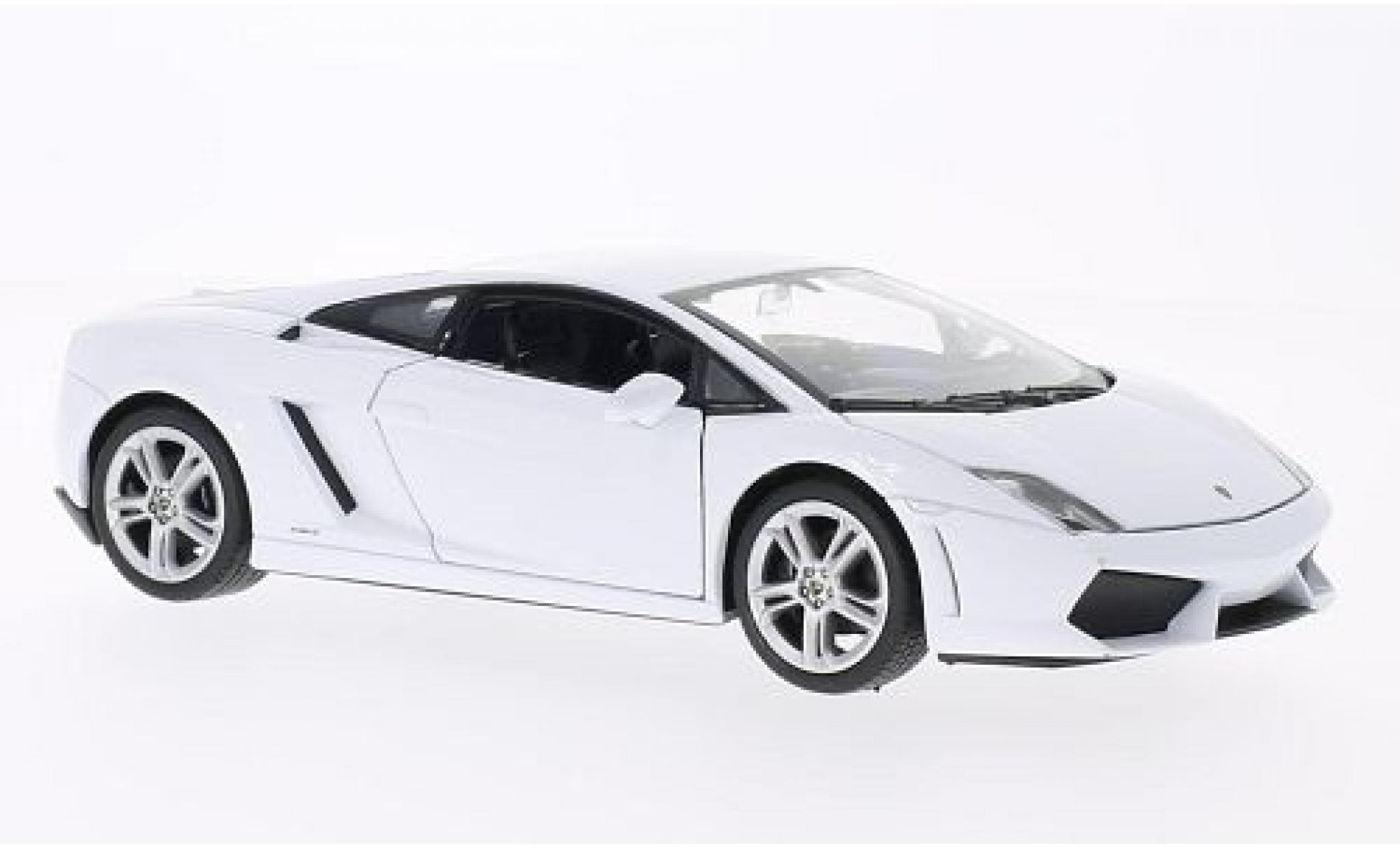 Lamborghini Gallardo 1/24 Welly LP560 white 1:24 diecast model cars
