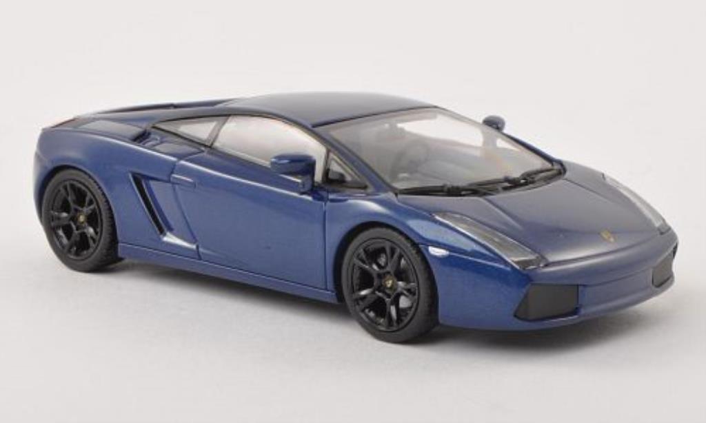 Lamborghini Gallardo 1/43 Minichamps blue 2006 diecast model cars