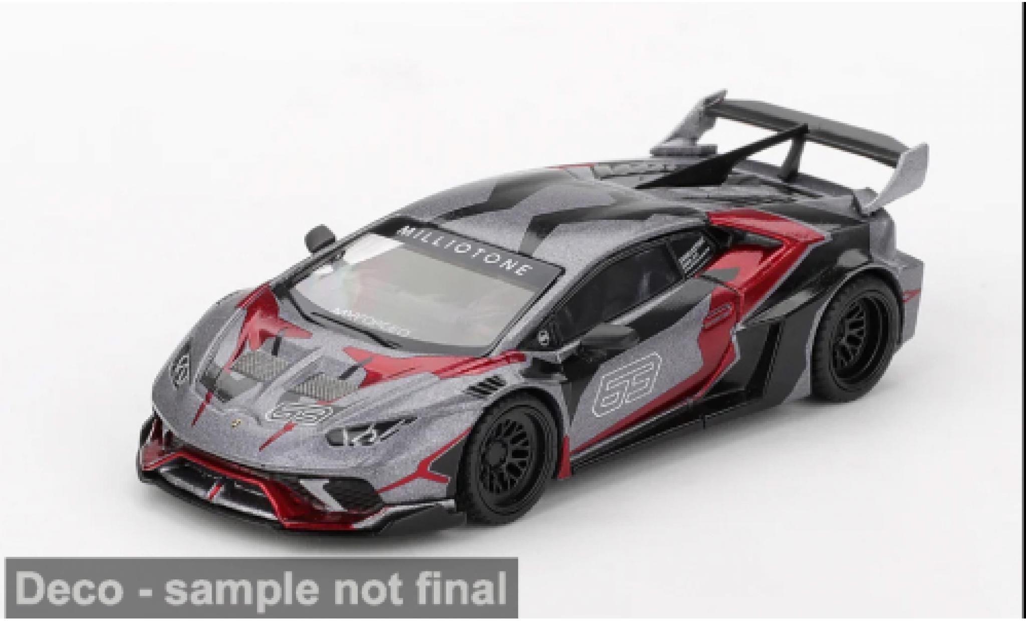 Lamborghini Huracan 1/64 Mini GT GT Ronin grey/red 2025 1:64 diecast model cars