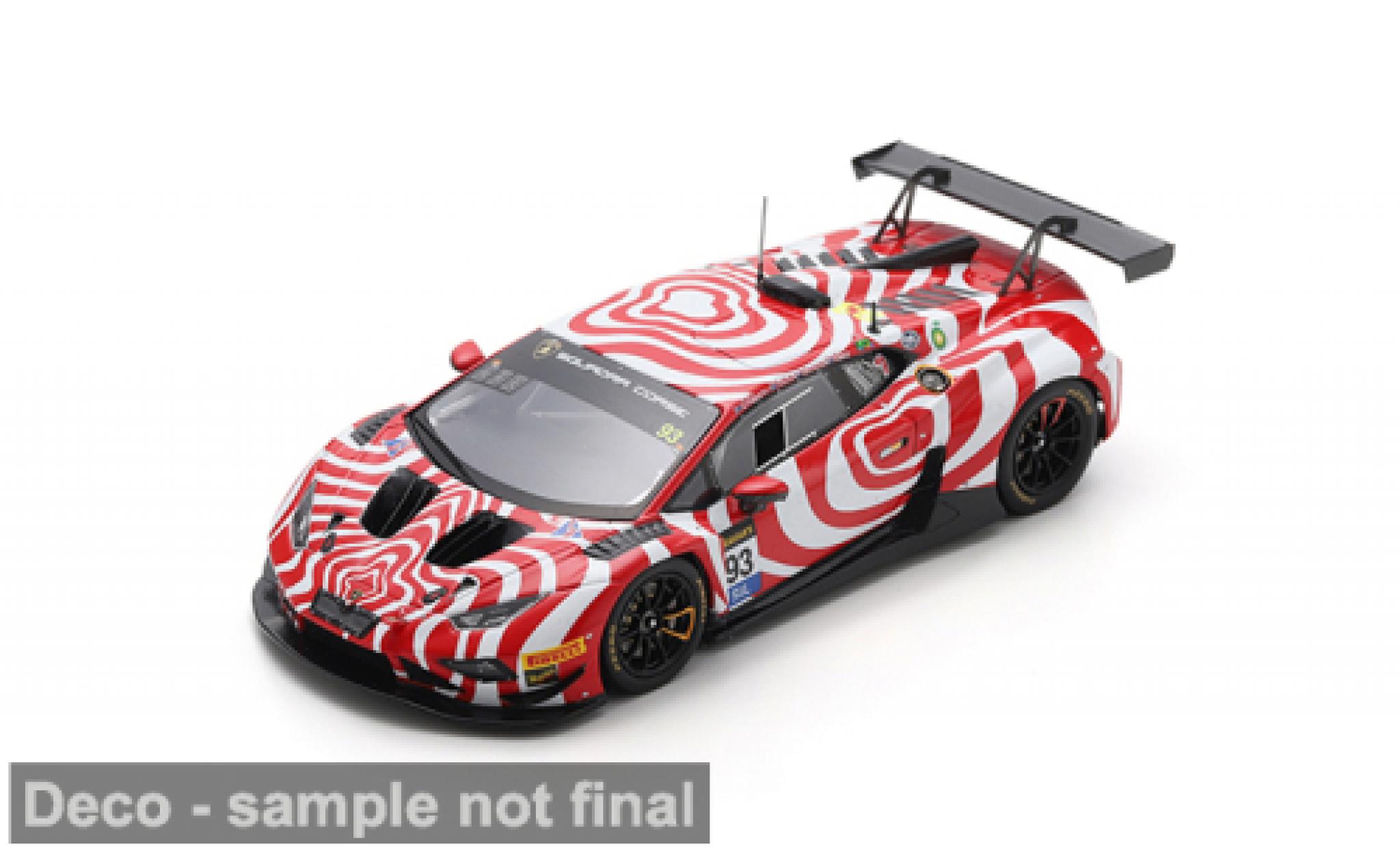 Lamborghini Huracan 1/43 Spark GT3 12h Bathurst 2025 #93 T.D&acute;Alberto/B.Leitch 1:43 diecast model cars