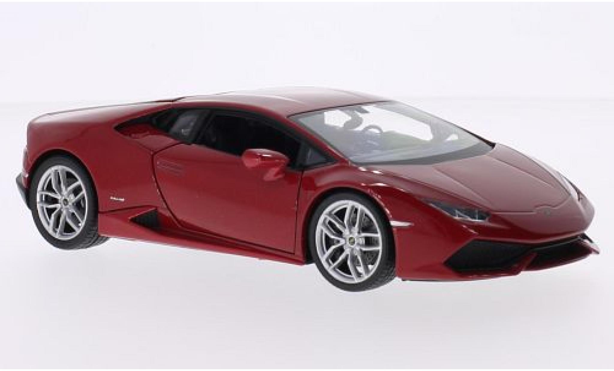 Lamborghini Huracan 1/24 Welly LP 610 red 1:24 diecast model cars