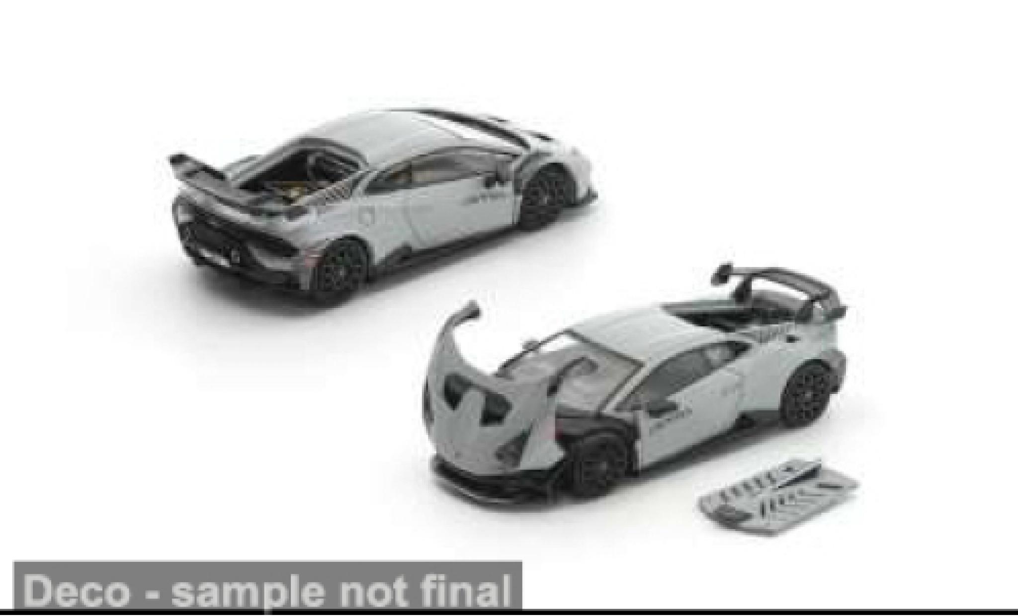 Lamborghini Huracan 1/64 Pop Race STO grey 1:64 diecast model cars