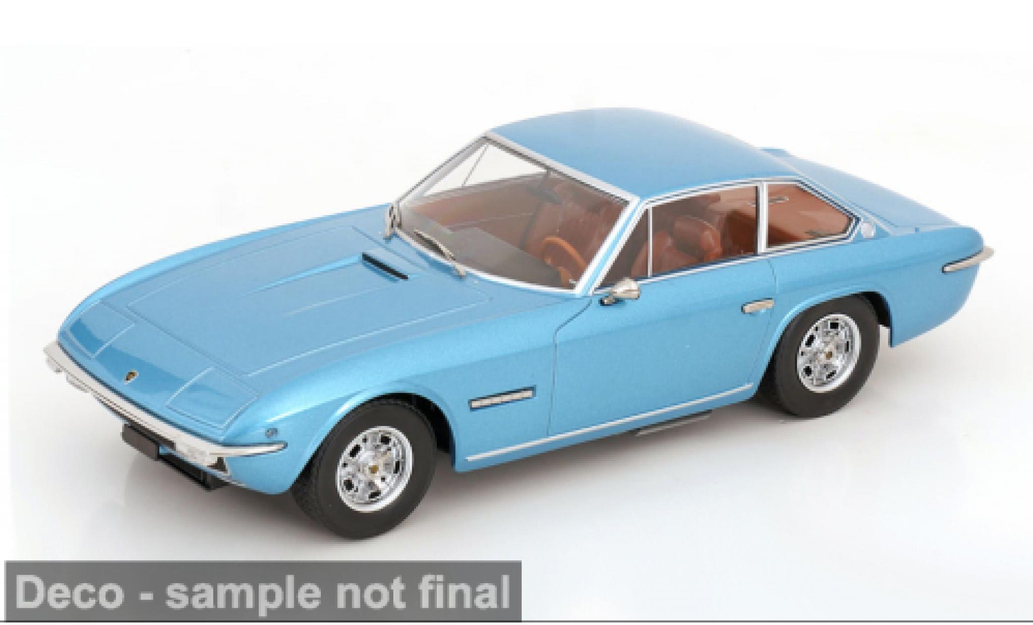 Lamborghini Islero 1/18 KK Scale S blue 1969 1:18 diecast model cars
