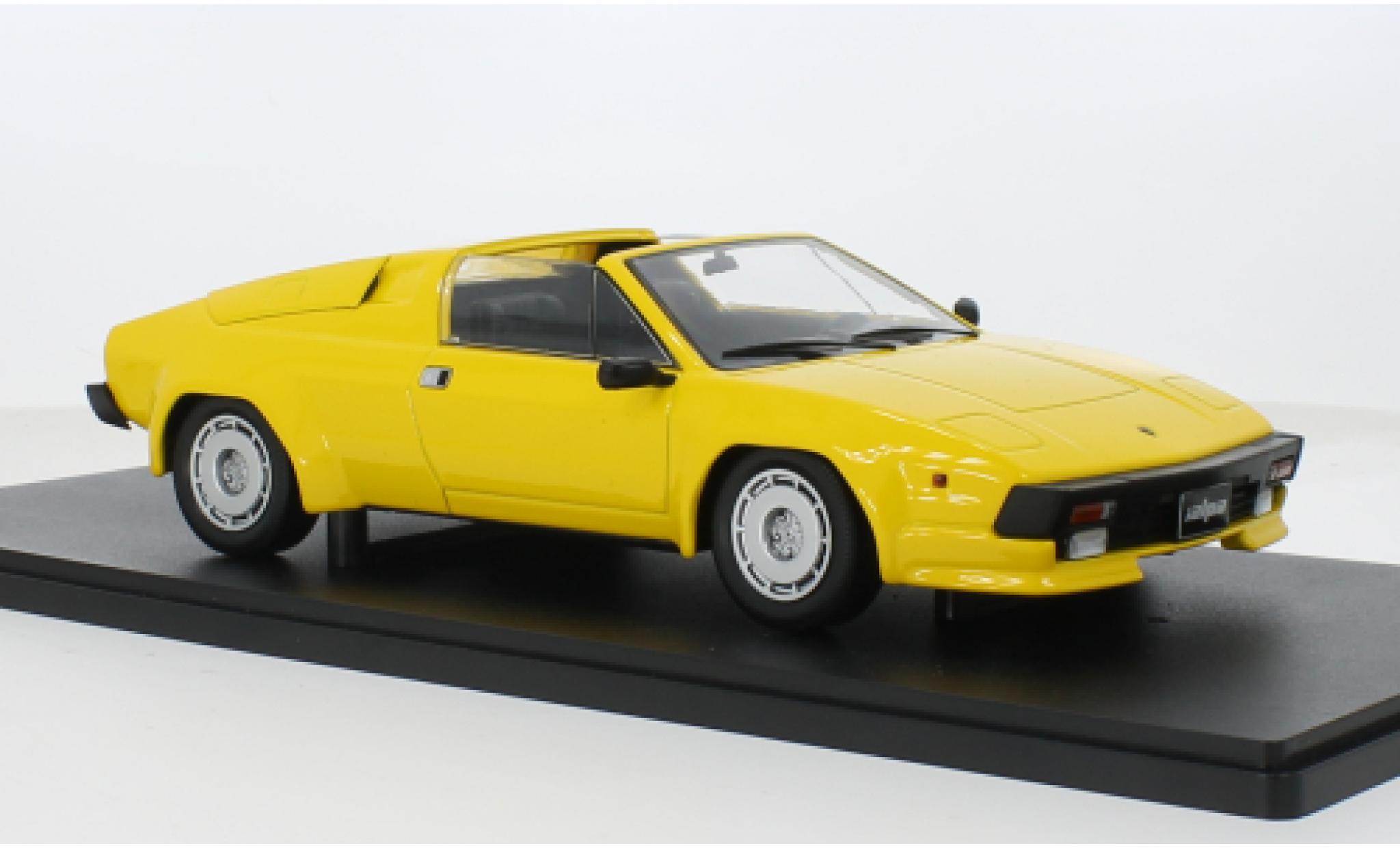 Lamborghini Jalpa 1/18 KK Scale 3500 yellow 1:18 diecast model cars