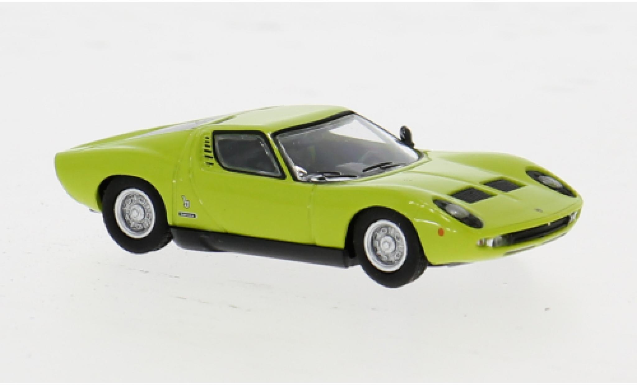 Lamborghini Miura 1/87 Minichamps green 1:87 diecast model cars