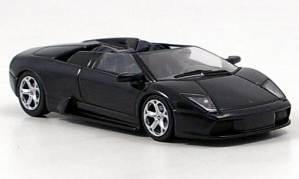 Lamborghini Murcielago Roadster 1/64 Autoart Roadster black diecast model cars